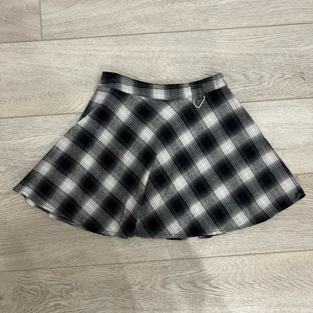 cute plaid y2k grunge flowy forever 21 alt emo mini skirt ❤︎︎